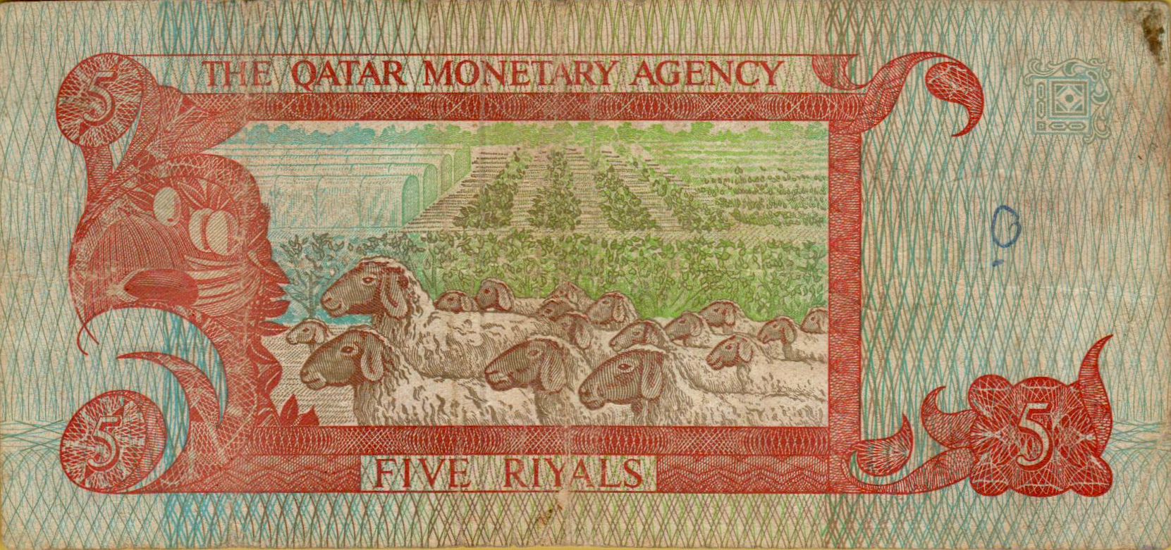 Qatar 5 1980 VF P-8/b